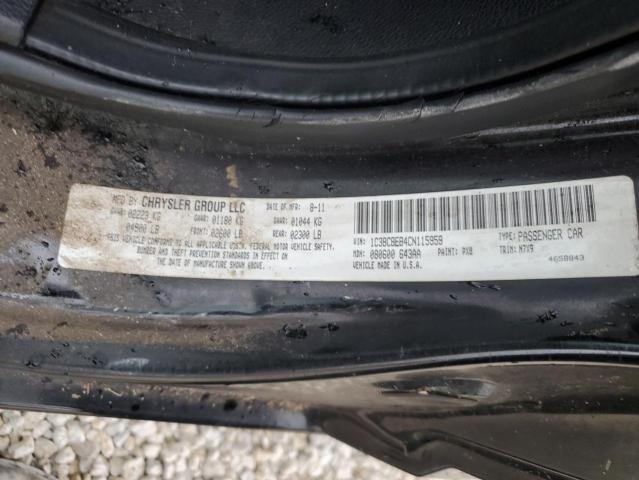 Photo 10 from auction – 2012 CHRYSLER 200 TOURIN with VIN 1C3BCBEB4CN115959