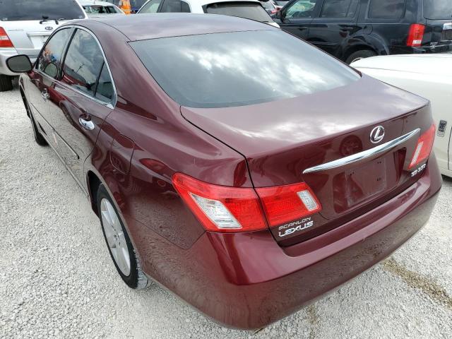 Photo 3 from auction – 2007 LEXUS ES 350 with VIN JTHBJ46G872102743