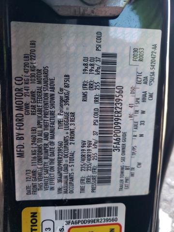 Photo 10 from auction – 2014 FORD FUSION TIT with VIN 3FA6P0D99ER239560