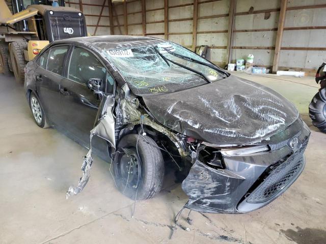 TOYOTA COROLLA LE 2021 with VIN 5YFEPMAE7MP182990 - Photo from auction