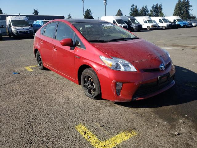 TOYOTA PRIUS 2015 with VIN JTDKN3DU0F0456047 - Photo from auction