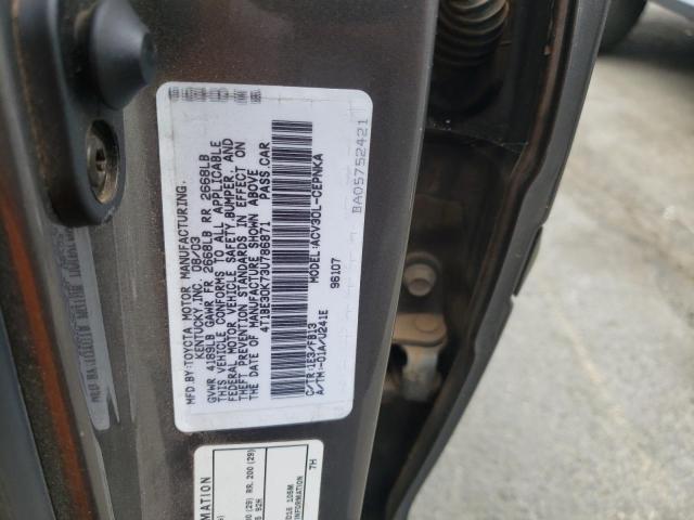 Photo 10 from auction – 2003 TOYOTA CAMRY LE with VIN 4T1BE30K73U786871