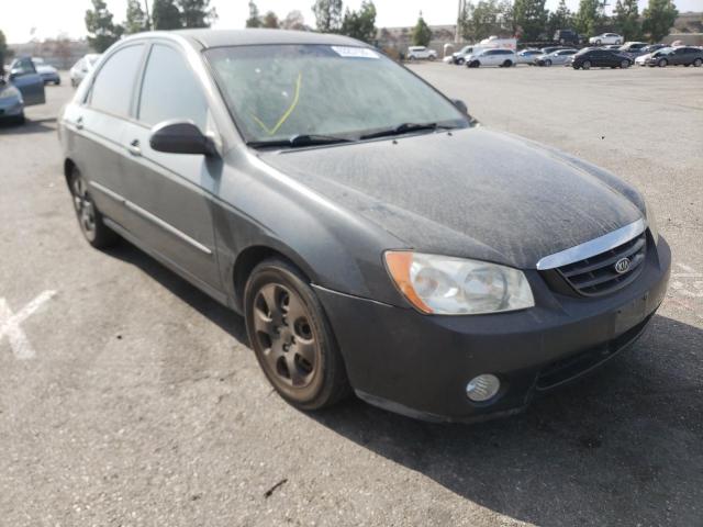 KIA SPECTRA LX 2004 with VIN KNAFE122X45052192 - Photo from auction