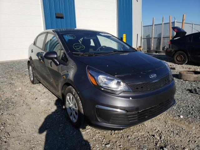 KIA RIO LX 2017 with VIN KNADM4A3XH6116057 - Photo from auction