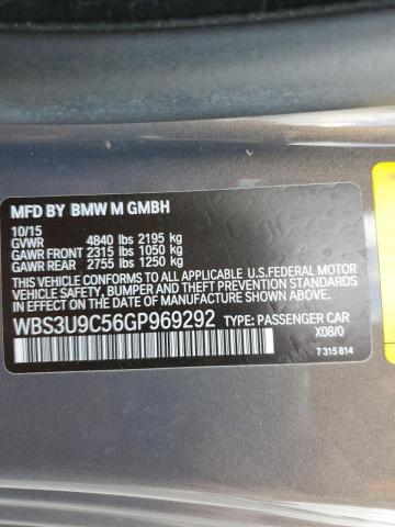 Photo 10 from auction – 2016 BMW M4 with VIN WBS3U9C56GP969292