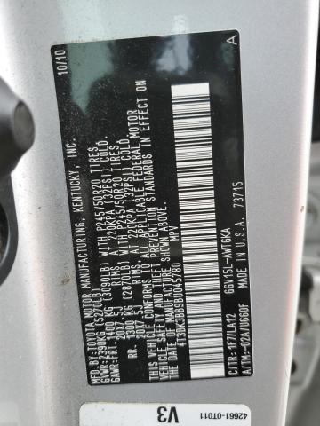 Photo 10 from auction – 2011 TOYOTA VENZA with VIN 4T3BK3BB9BU045780