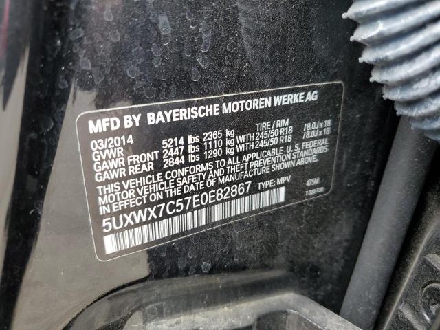 Photo 10 from auction – 2014 BMW X3 XDRIVE3 with VIN 5UXWX7C57E0E82867