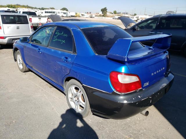 Photo 3 from auction – 2002 SUBARU IMPREZA WR with VIN JF1GD29672G508634