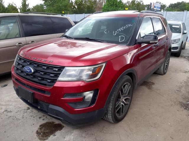 Photo 2 from auction – 2016 FORD EXPLORER S with VIN 1FM5K8GT7GGA74687