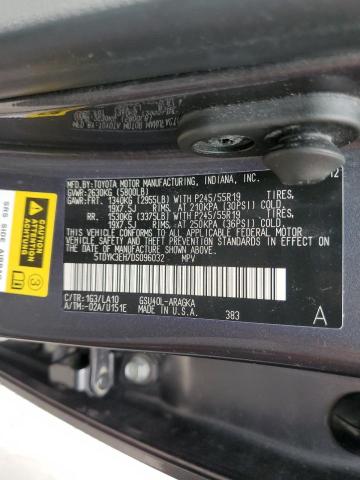 Zdjęcie 10 z aukcji – 2013 TOYOTA HIGHLANDER z VIN 5TDYK3EH7DS096032