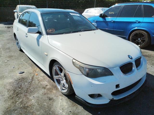 BMW 550 I 2008 with VIN WBANW53568CT51477 - Photo from auction