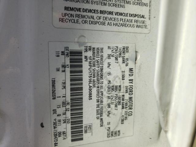 Photo 10 from auction – 2006 FORD EXPEDITION with VIN 1FMPU17516LA90885