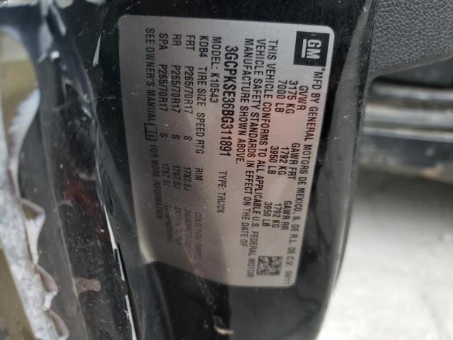 Photo 10 from auction – 2011 CHEVROLET SILVERADO with VIN 3GCPKSE36BG311891