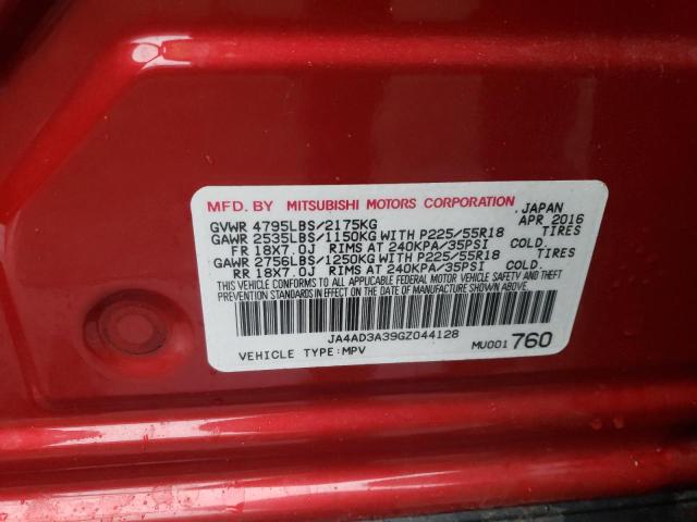 Photo 10 from auction – 2016 MITSUBISHI OUTLANDER with VIN JA4AD3A39GZ044128