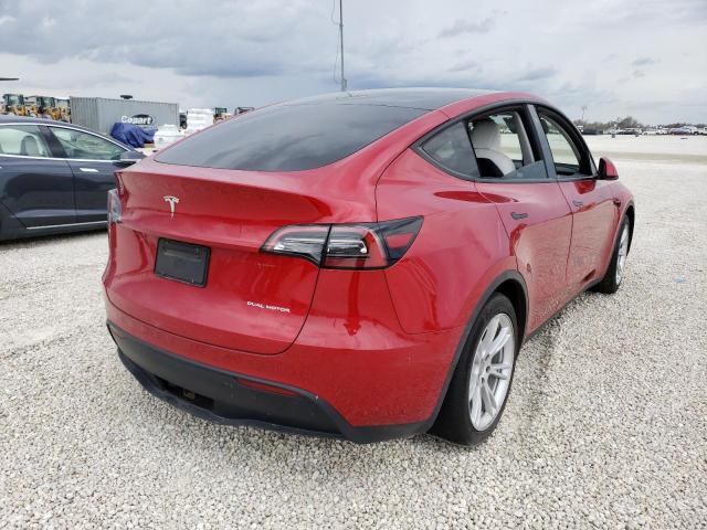 Photo 4 from auction – 2021 TESLA MODEL Y with VIN 5YJYGAEE5MF178941