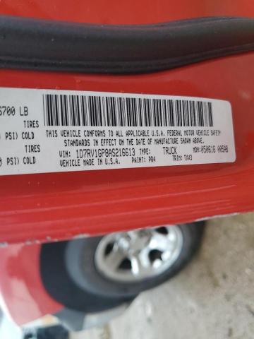 Photo 10 from auction – 2010 DODGE RAM 1500 with VIN 1D7RV1GP8AS216613