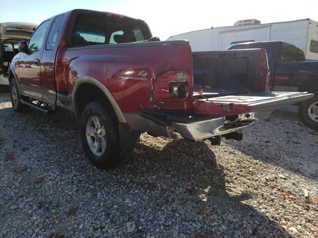 Photo 3 from auction – 2002 FORD F150 with VIN 2FTRX08L72CA02230