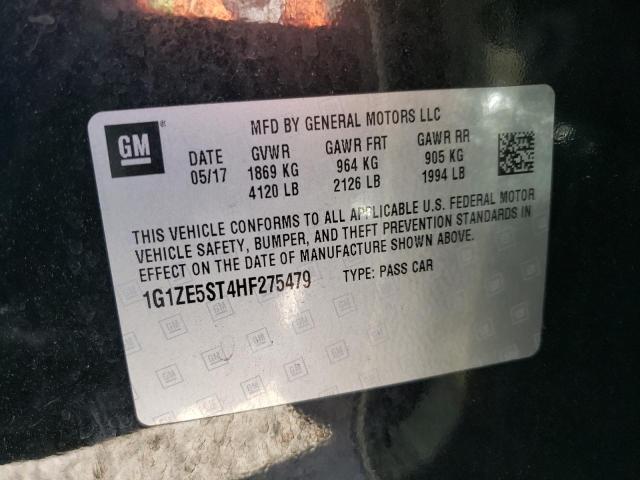 Photo 10 from auction – 2017 CHEVROLET MALIBU LT with VIN 1G1ZE5ST4HF275479