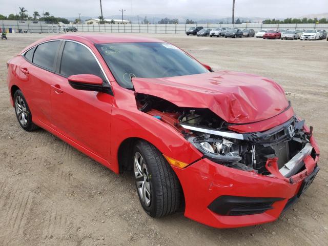 HONDA CIVIC LX 2017 with VIN 2HGFC2F57HH528160 - Photo from auction