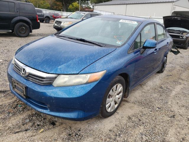 Photo 2 from auction – 2012 HONDA CIVIC LX with VIN 2HGFB2F50CH513110