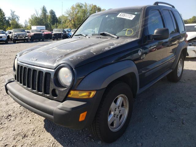 Photo 2 from auction – 2006 JEEP LIBERTY SP with VIN 1J4GL48K56W180367