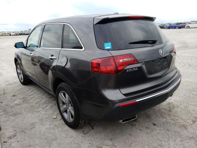 Photo 3 from auction – 2012 ACURA MDX TECHNO with VIN 2HNYD2H37CH522989