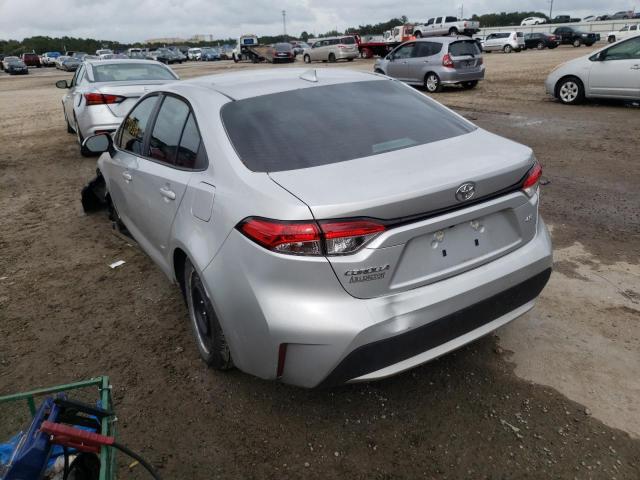Photo 3 from auction – 2021 TOYOTA COROLLA LE with VIN 5YFEPMAE2MP228869