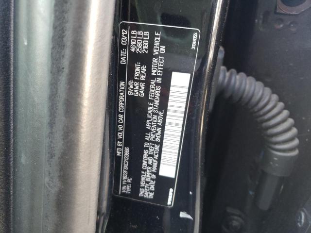 Photo 10 from auction – 2012 VOLVO S60 T5 with VIN YV1622FSXC2133666