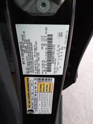 Photo 10 from auction – 2016 FORD FUSION SE with VIN 3FA6P0H77GR112723