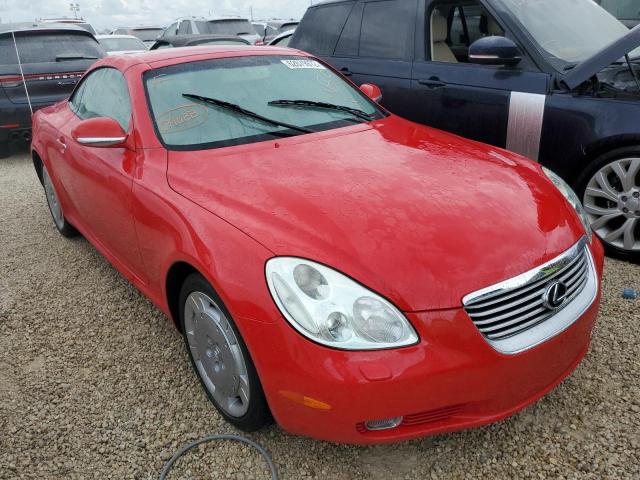 LEXUS SC 430 2002 with VIN JTHFN48Y120015508 - Photo from auction