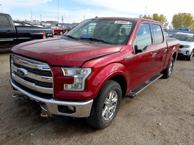 Photo 2 from auction – 2016 FORD F150 SUPER with VIN 1FTFW1EF3GKE43821