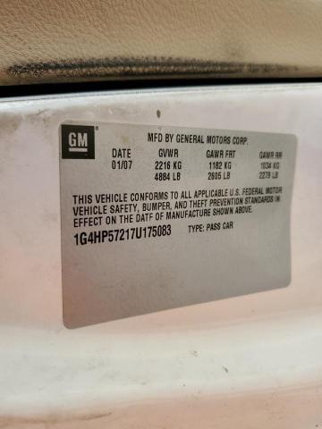 Photo 10 from auction – 2007 BUICK LUCERNE CX with VIN 1G4HP57217U175083