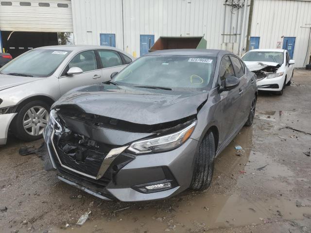 Photo 2 from auction – 2021 NISSAN SENTRA SR with VIN 3N1AB8DV6MY280900