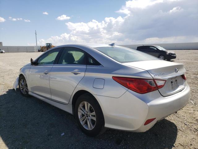 Photo 3 from auction – 2014 HYUNDAI SONATA GLS with VIN 5NPEB4AC4EH866133