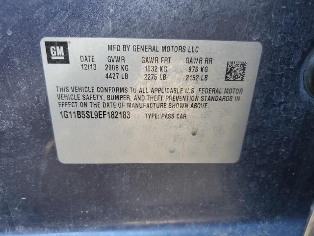Photo 10 from auction – 2014 CHEVROLET MALIBU LS with VIN 1G11B5SL9EF182183