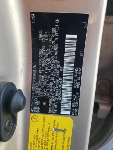 Photo 10 from auction – 2005 TOYOTA HIGHLANDER with VIN JTEDP21A950056649