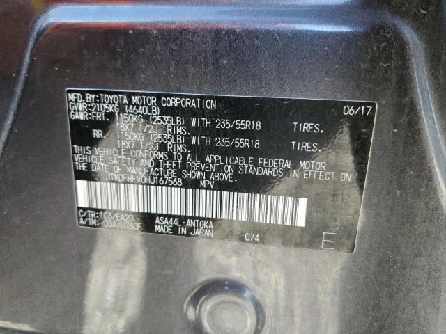Photo 10 from auction – 2017 TOYOTA RAV4 LIMIT with VIN JTMDFREV0HJ167568
