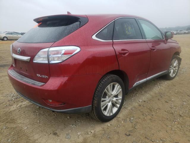 Photo 4 from auction – 2010 LEXUS RX 450 with VIN JTJZB1BA6A2003906