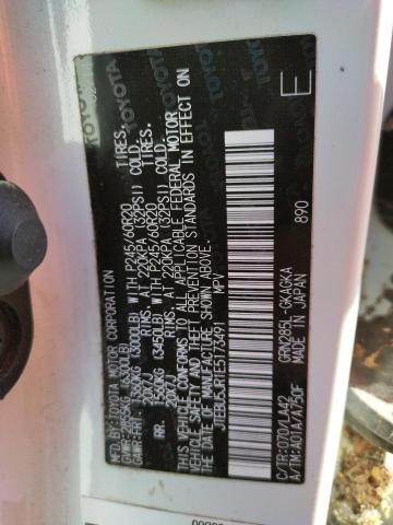 Photo 10 from auction – 2014 TOYOTA 4RUNNER SR with VIN JTEBU5JR1E5173491