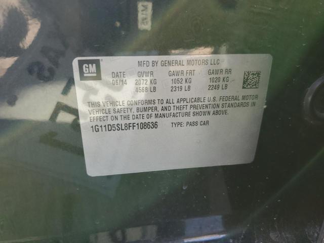 Photo 10 from auction – 2015 CHEVROLET MALIBU 2LT with VIN 1G11D5SL8FF108636