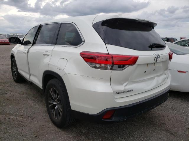 Photo 3 from auction – 2019 TOYOTA HIGHLANDER with VIN 5TDZZRFH6KS359562