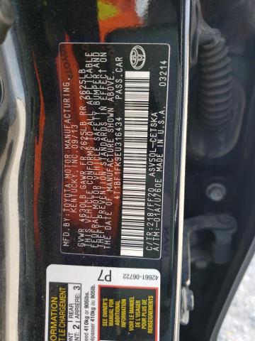 Photo 10 from auction – 2014 TOYOTA CAMRY L with VIN 4T1BF1FK9EU316434