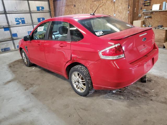 Photo 3 from auction – 2008 FORD FOCUS SE with VIN 1FAHP35N28W132101