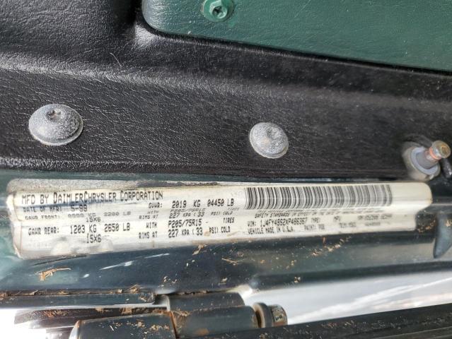 Photo 10 from auction – 1999 JEEP WRANGLER / with VIN 1J4FY49S2XP486367