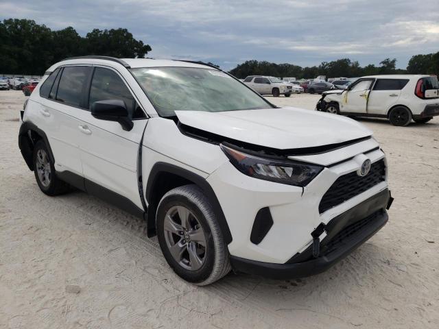 TOYOTA RAV4 LE 2022 with VIN JTMLWRFV8ND144236 - Photo from auction