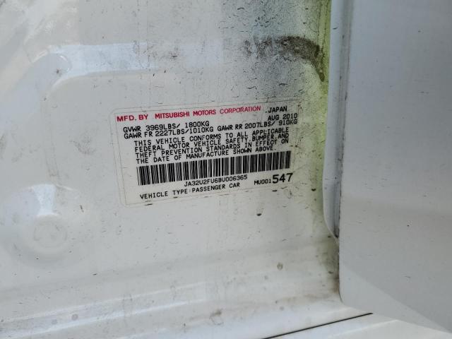 Photo 10 from auction – 2011 MITSUBISHI LANCER ES/ with VIN JA32U2FU6BU006365