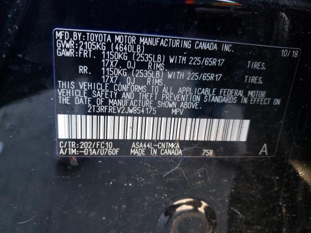Photo 10 from auction – 2018 TOYOTA RAV4 ADVEN with VIN 2T3RFREV2JW854175