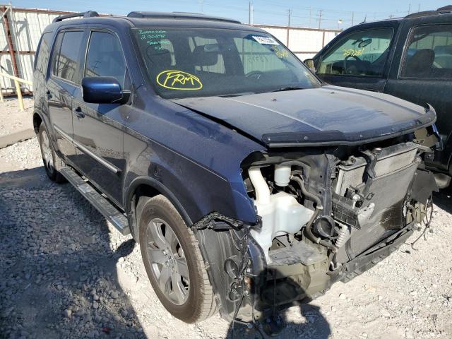 HONDA PILOT TOUR 2015 with VIN 5FNYF4H93FB035802 - Photo from auction