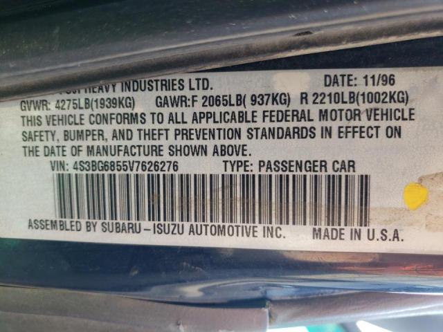 Photo 10 from auction – 1997 SUBARU LEGACY OUT with VIN 4S3BG6855V7626276