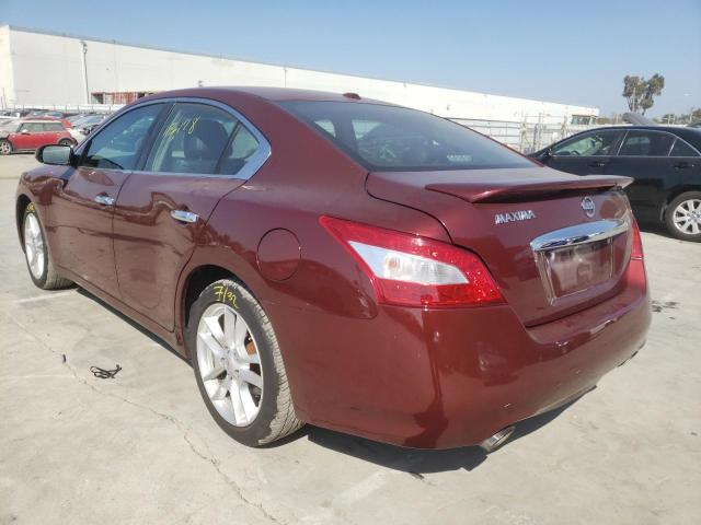 Photo 3 from auction – 2009 NISSAN MAXIMA S with VIN 1N4AA51E19C811686